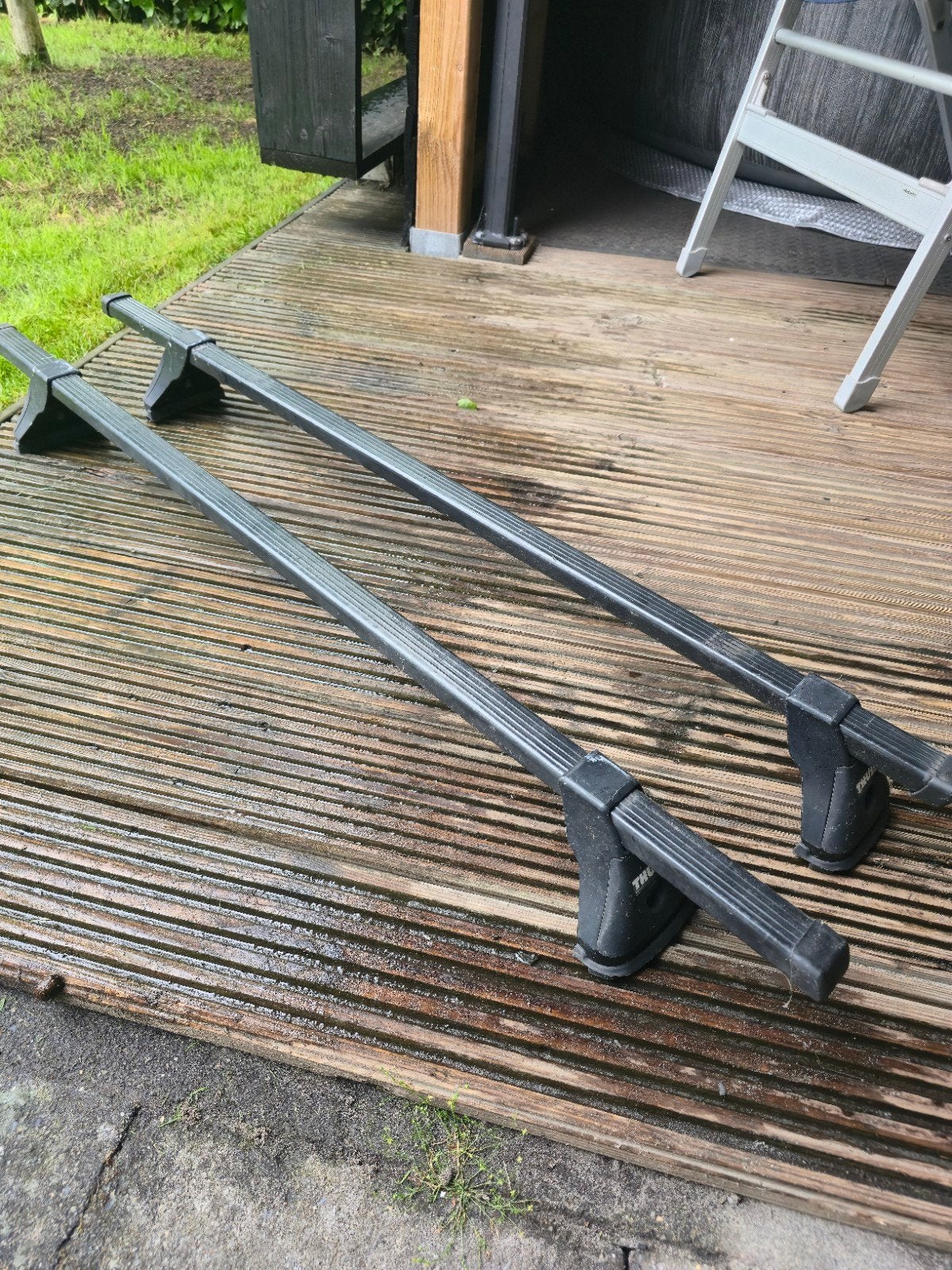 Thule dakdragers, Auto diversen, Dakdragers, Ophalen, Gebruikt
