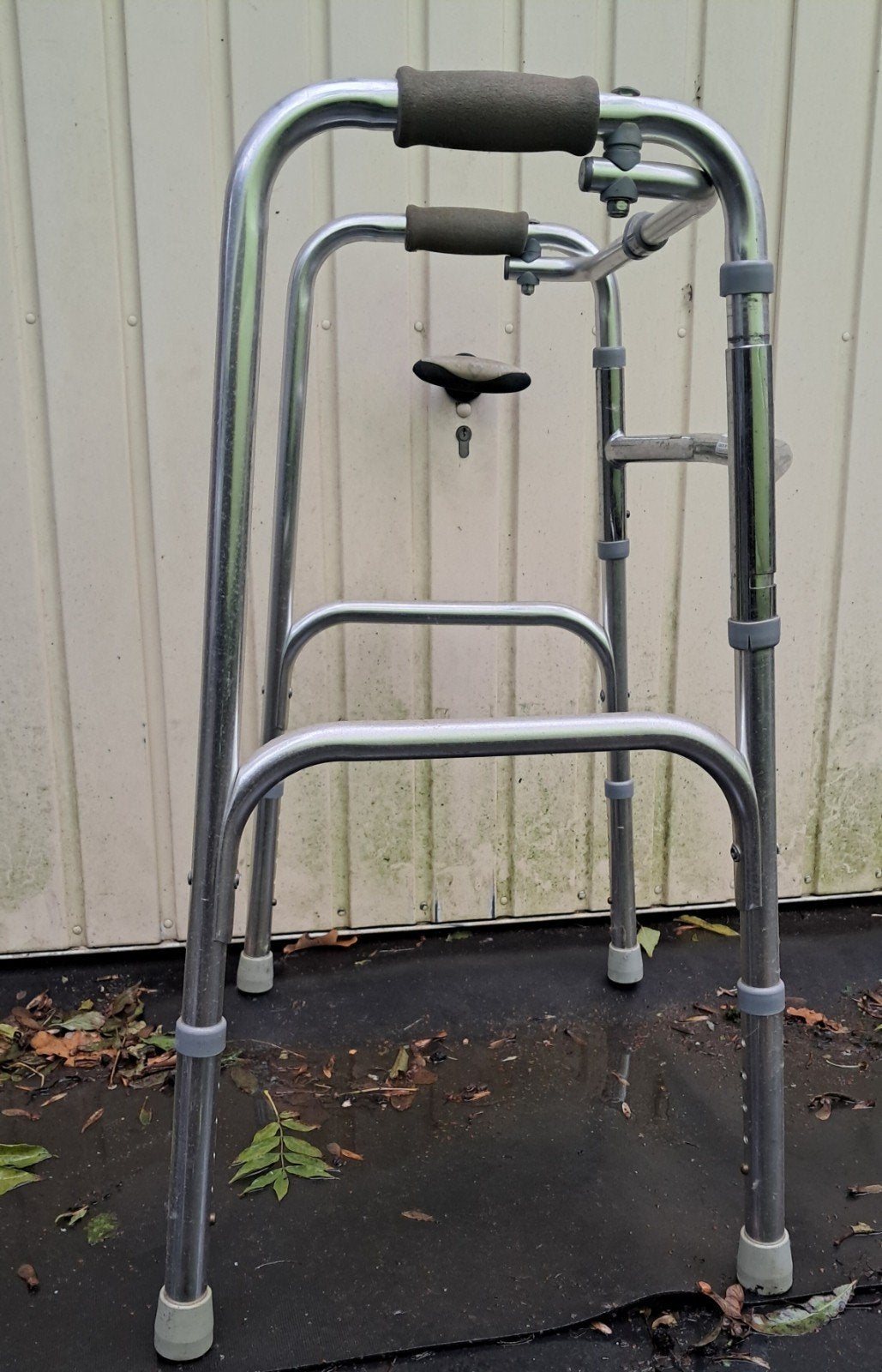 aluminium looprek, Ophalen, In hoogte verstelbaar