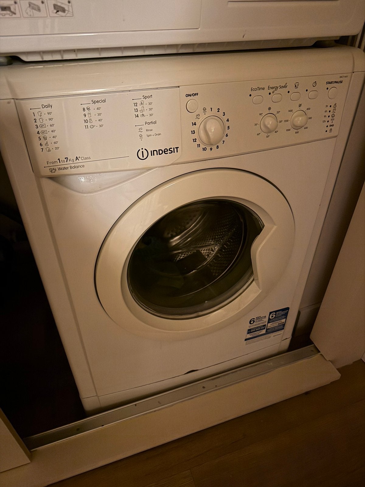 Wasmachine defect, Ophalen of Verzenden, Zo goed als nieuw, 1200 tot 1600 toeren