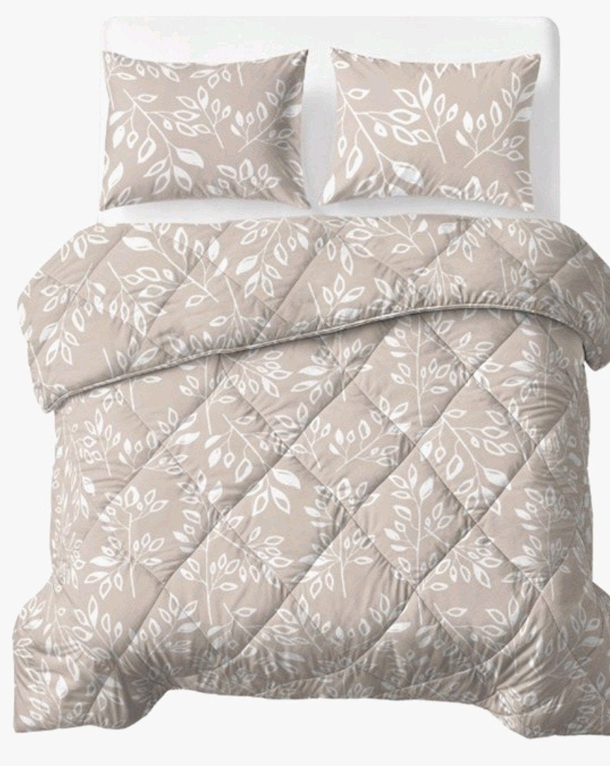 Sleeptime Lazy Dekbed Neva Taupe-Zand 240x200 incl. slopen, Huis en Inrichting, Meerkleurig, Sleeptime, Ophalen of Verzenden, Deken of Dekbed