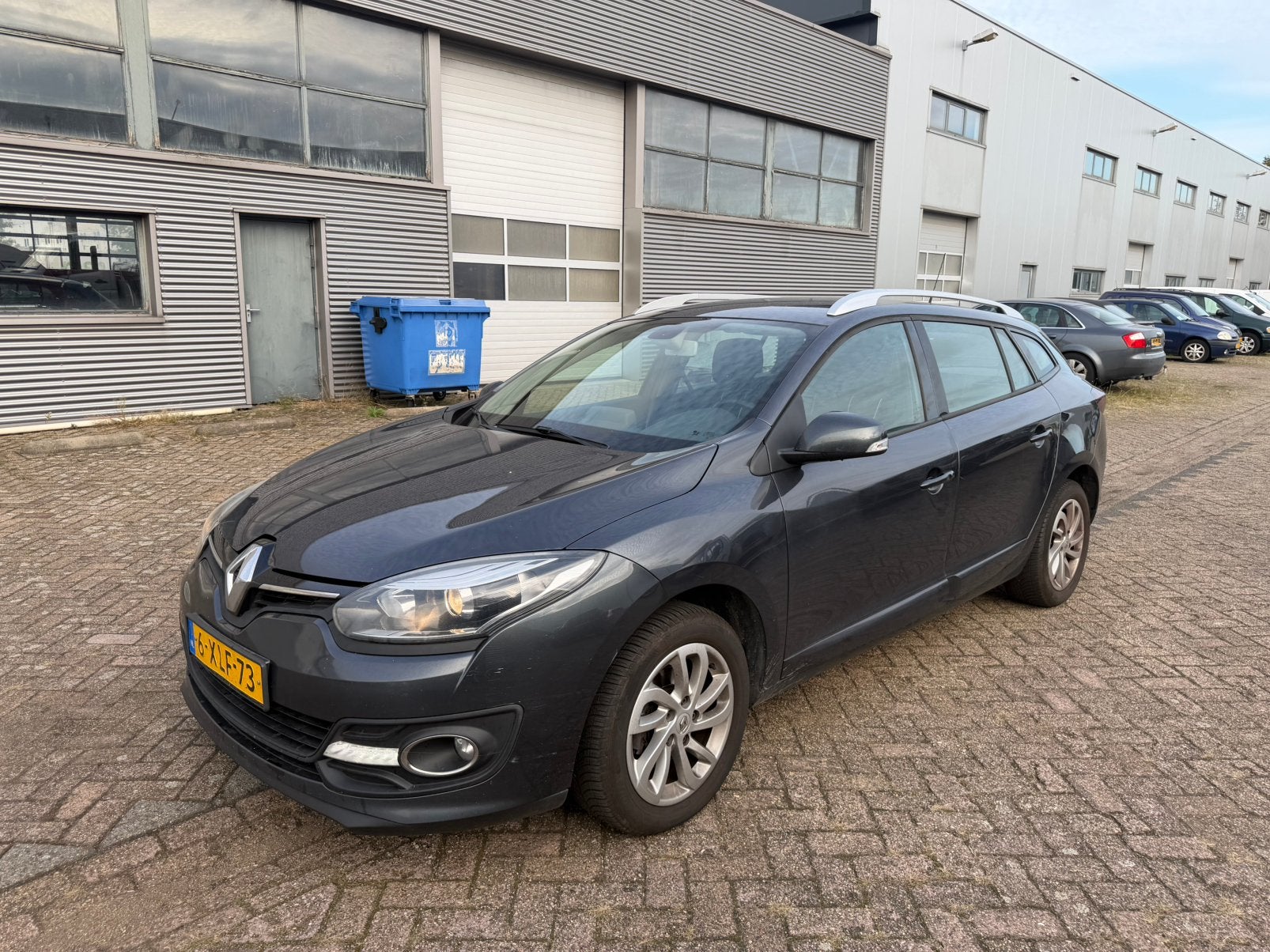 Renault Mégane 1.5 DCI 81KW Estate 2014 Grijs, Voorwielaandrijving, 4 cilinders, 1283 kg, 140 €/maand