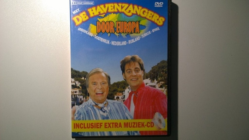 De Havenzangers - Door Europa, Rondje Hollands (DVD), Alle leeftijden, Ophalen of Verzenden, Zo goed als nieuw, Verzameling