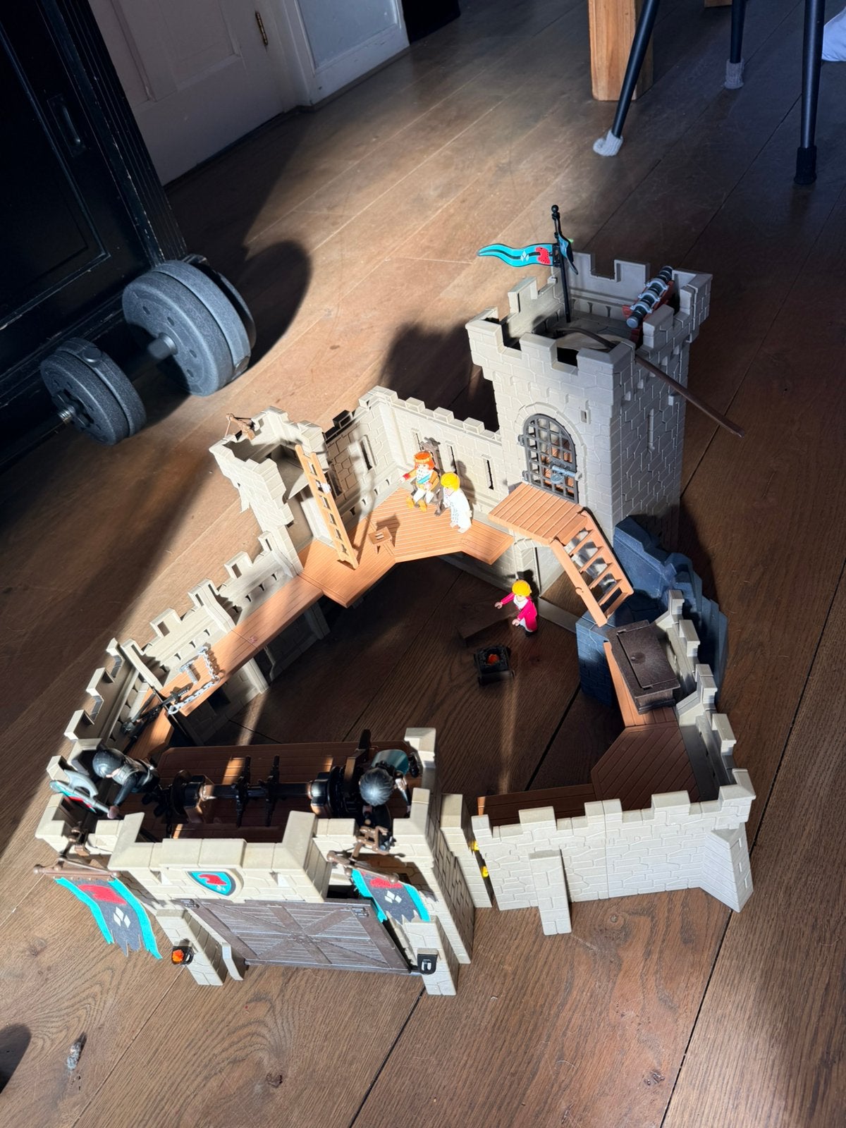 Playmobil ridderkasteel, Kinderen en Baby's, Ophalen of Verzenden, Gebruikt