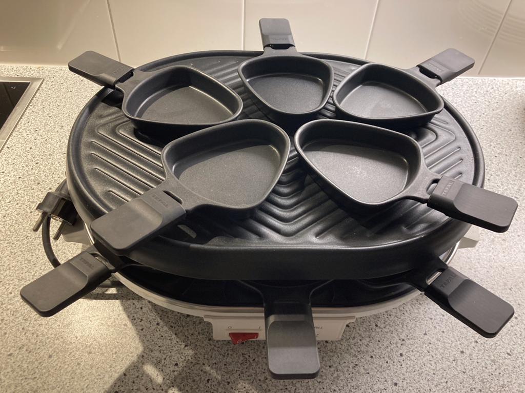 Te koop Tefal gourmet/raclette grill, Ophalen, Nieuw, 8 personen of meer