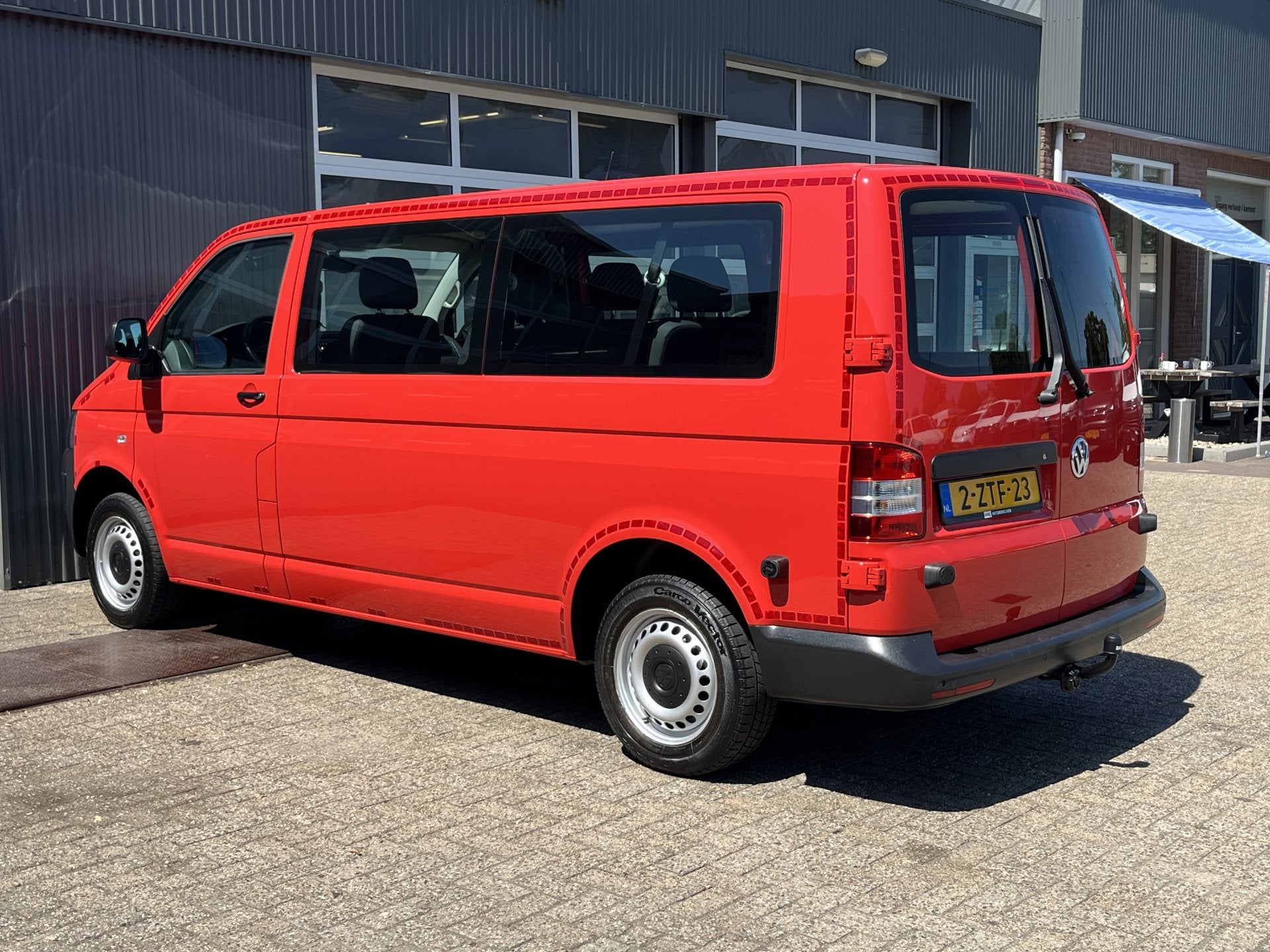 Volkswagen Transporter Kombi 2.0 TDI L2H1 Comfortline Airco, Euro 5, Stof, Gebruikt, 8 stoelen