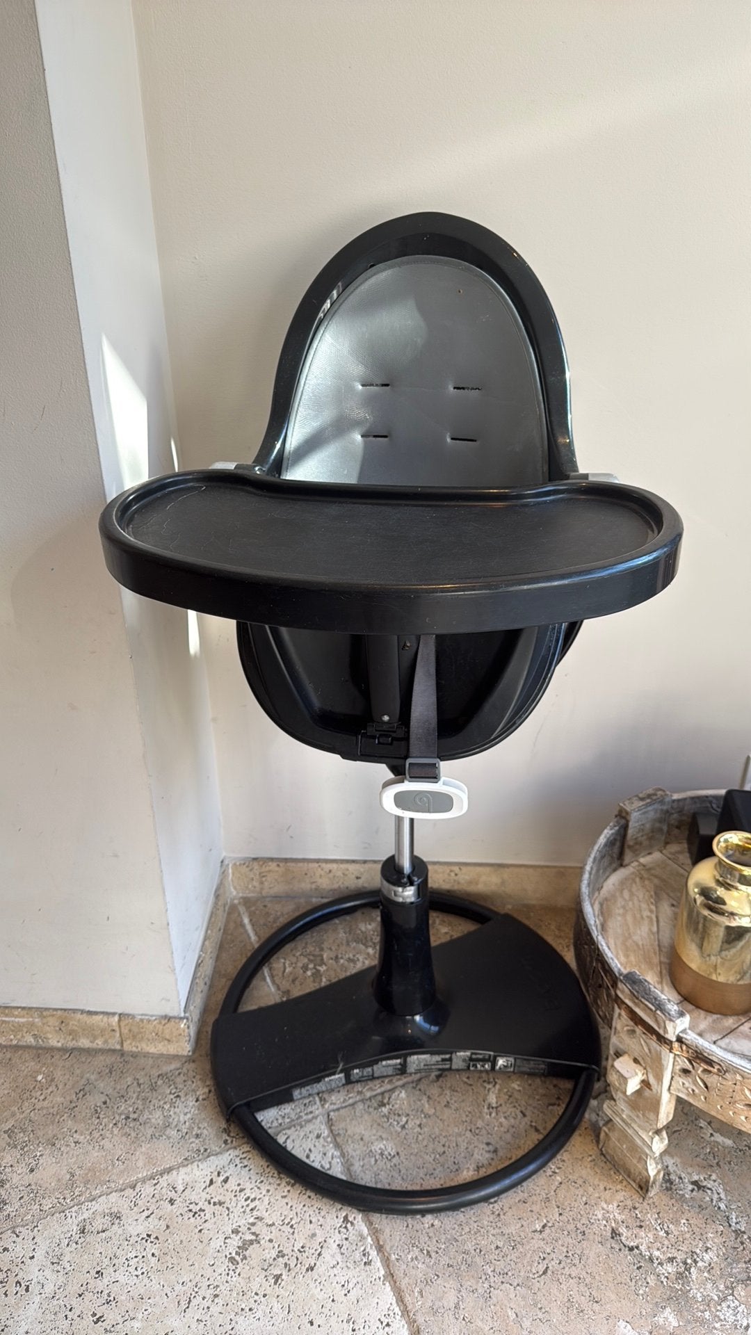 Bloom fresco kinderstoel, Kinderen en Baby's, Kinderstoelen, Ophalen, Gebruikt, Meegroeistoel, Gordel(s)