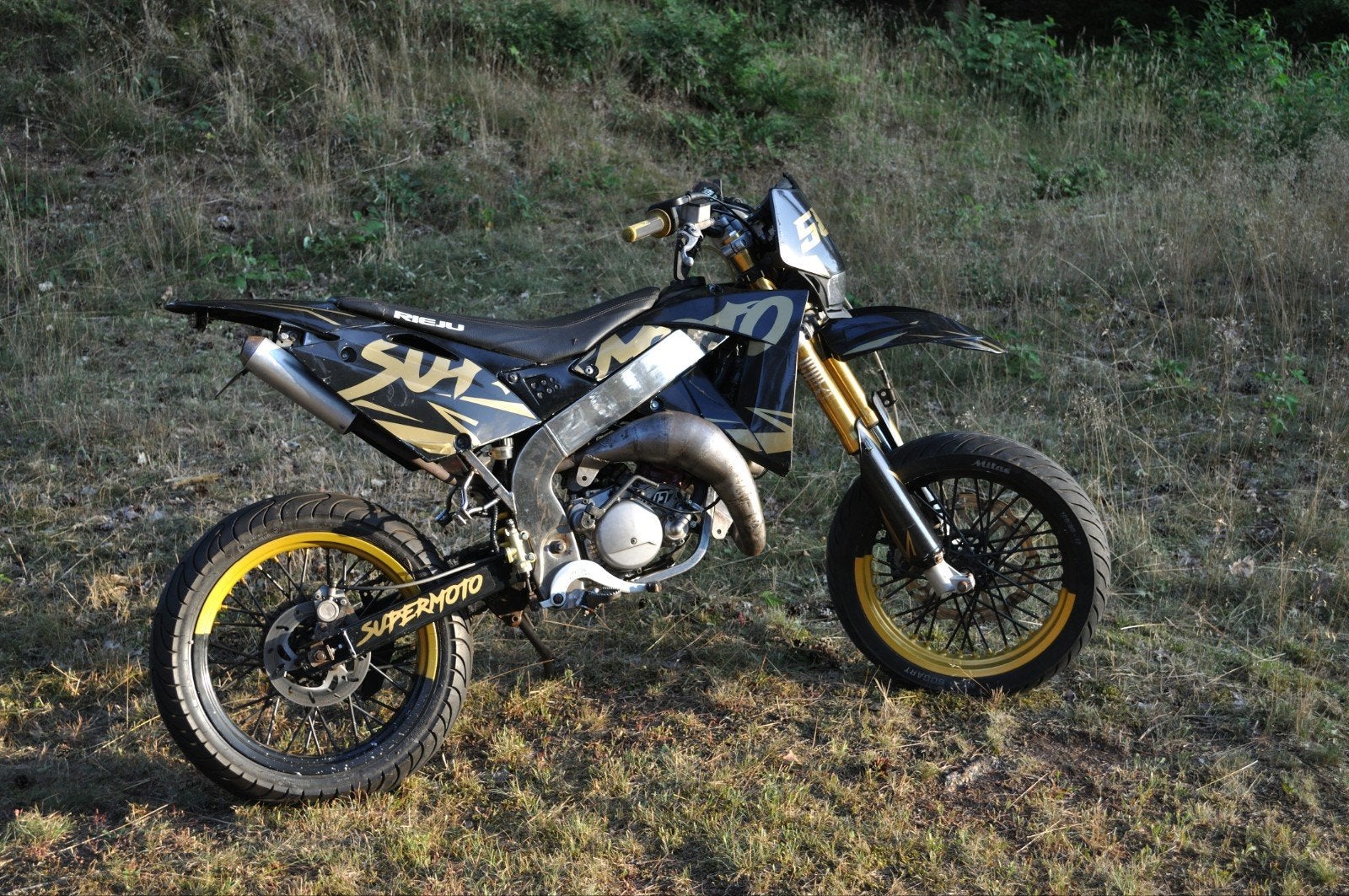 rieju 70cc supermoto look, Ophalen, Zo goed als nieuw, Overige merken