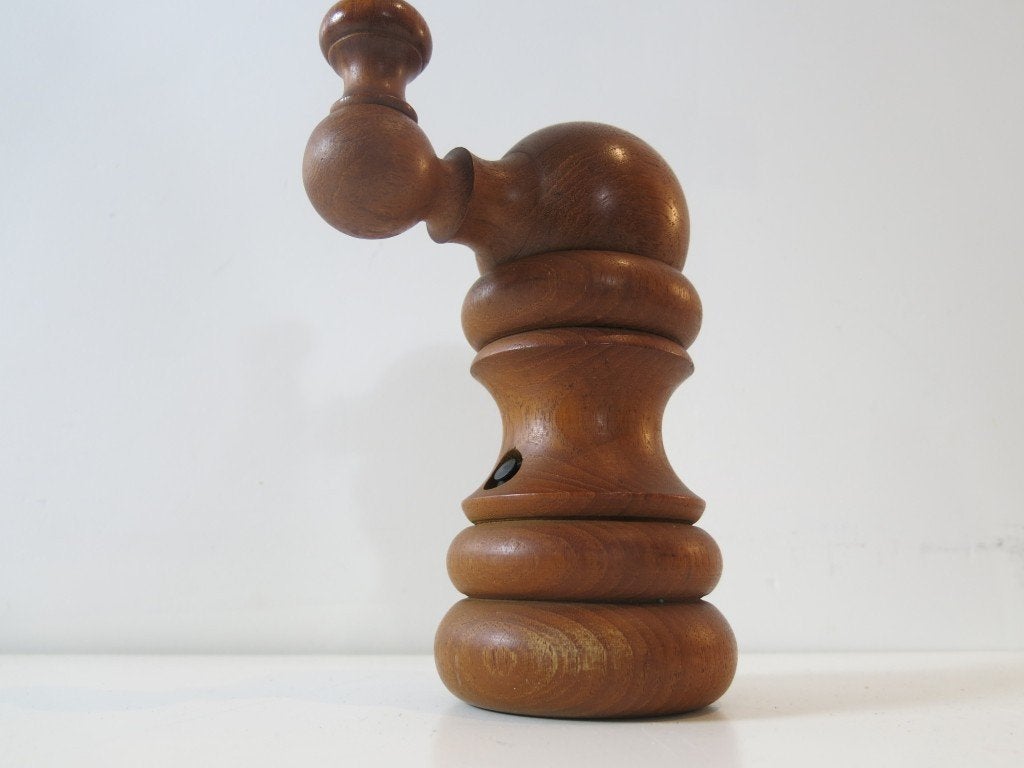 Deense teakhouten pepermolen Jens Harald Quistgaard ca 1960, Antiek en Kunst, Ophalen of Verzenden
