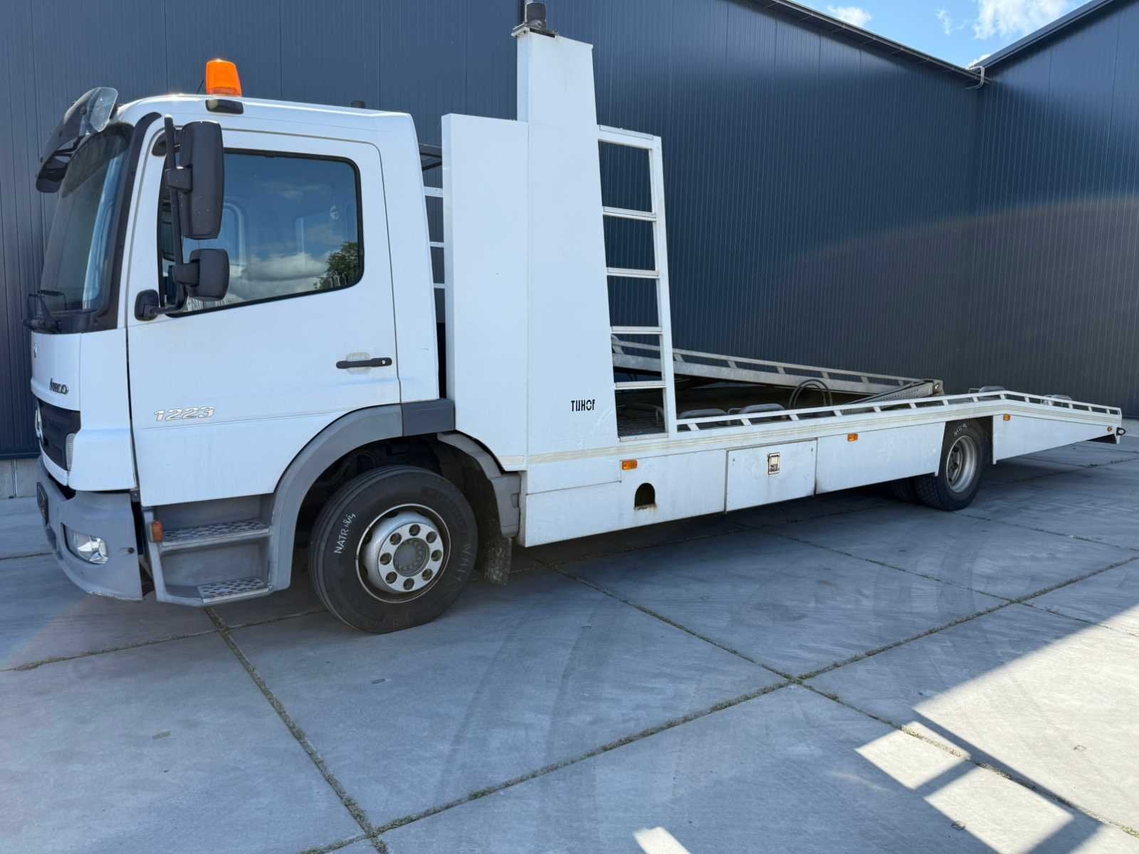 Mercedes-benz - Tijhof autotransporter - Atego 1223 - Vracht, Overige brandstoffen, Mercedes-Benz, Bedrijf, 2 stoelen