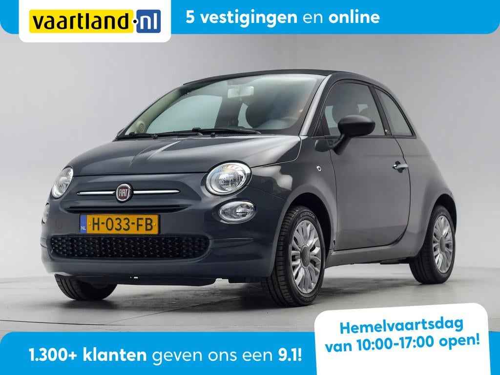 Fiat 500C Cabrio 1.2 Young [ airco Navi Led verlichting lm v, 4 cilinders, Cabriolet, 4 stoelen, Origineel Nederlands