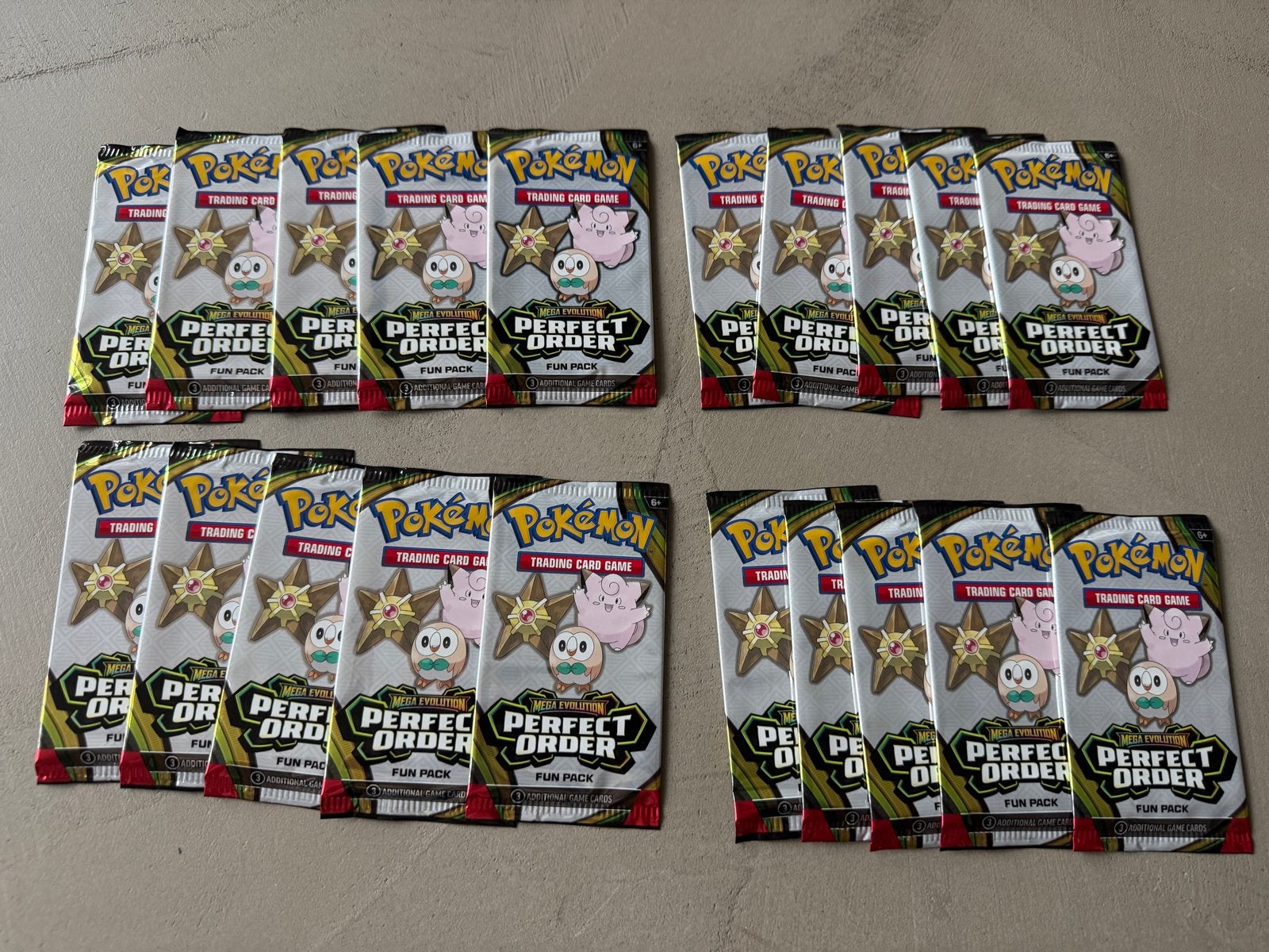 20 Pokémon Perfect Order Fun Packs - Nieuw en Ongeopend, Ophalen of Verzenden, Nieuw, Booster