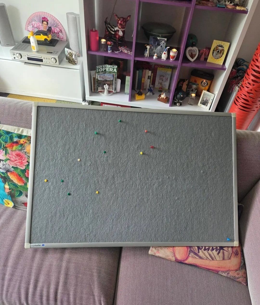 Prikbord legamaster vilt, Huis en Inrichting, Woonaccessoires | Memoborden, Ophalen