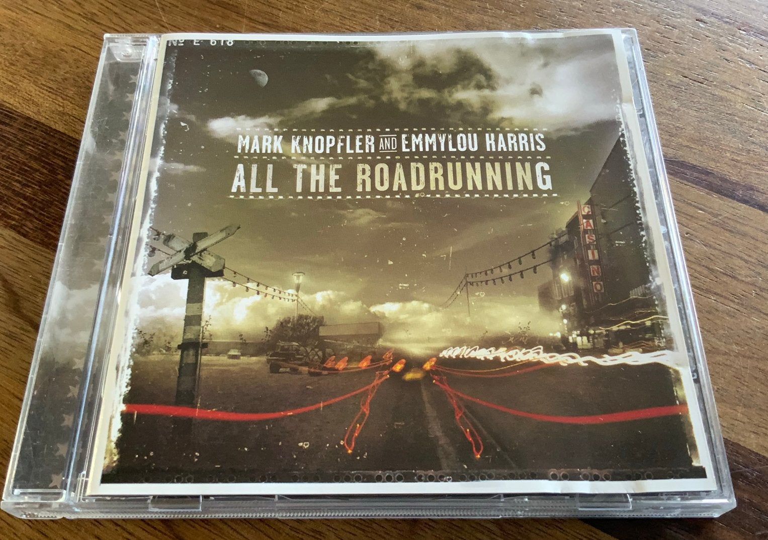 CD MARK KNOPFLER & EMMYLOU HARRIS ALL THE ROADRUNNING 2006, Verzenden, Gebruikt, Overige genres