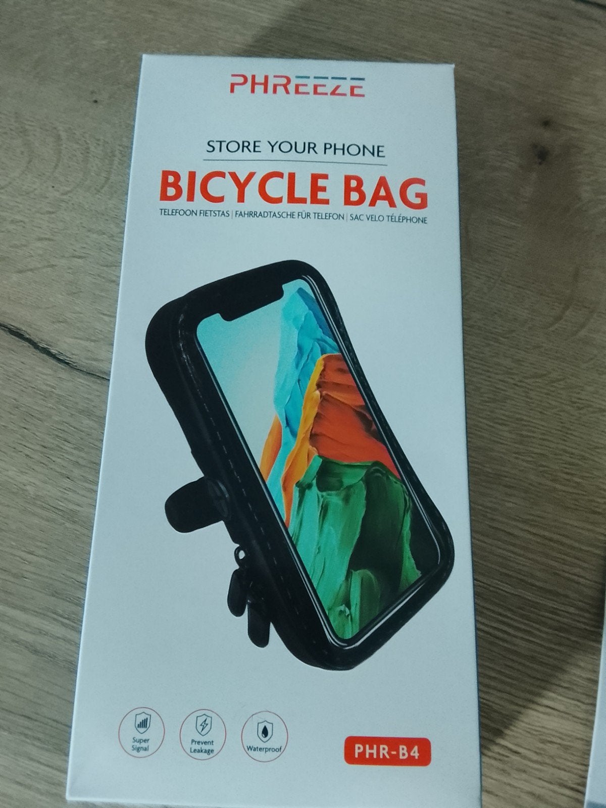 PHREEZE Fiets Telefoontas - Waterdicht en Touchscreen, Ophalen of Verzenden, Nieuw, PHREEZE