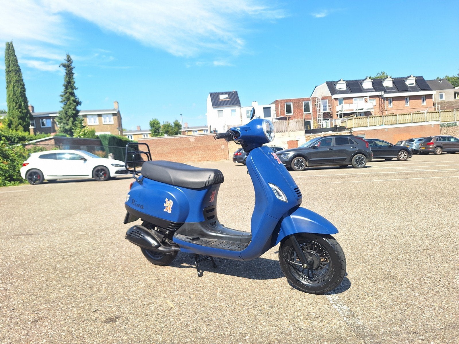 BTC Riva Scooter - Safier Blauw, injectie e4, Overige merken, Gebruikt, Ophalen of Verzenden, Benzine