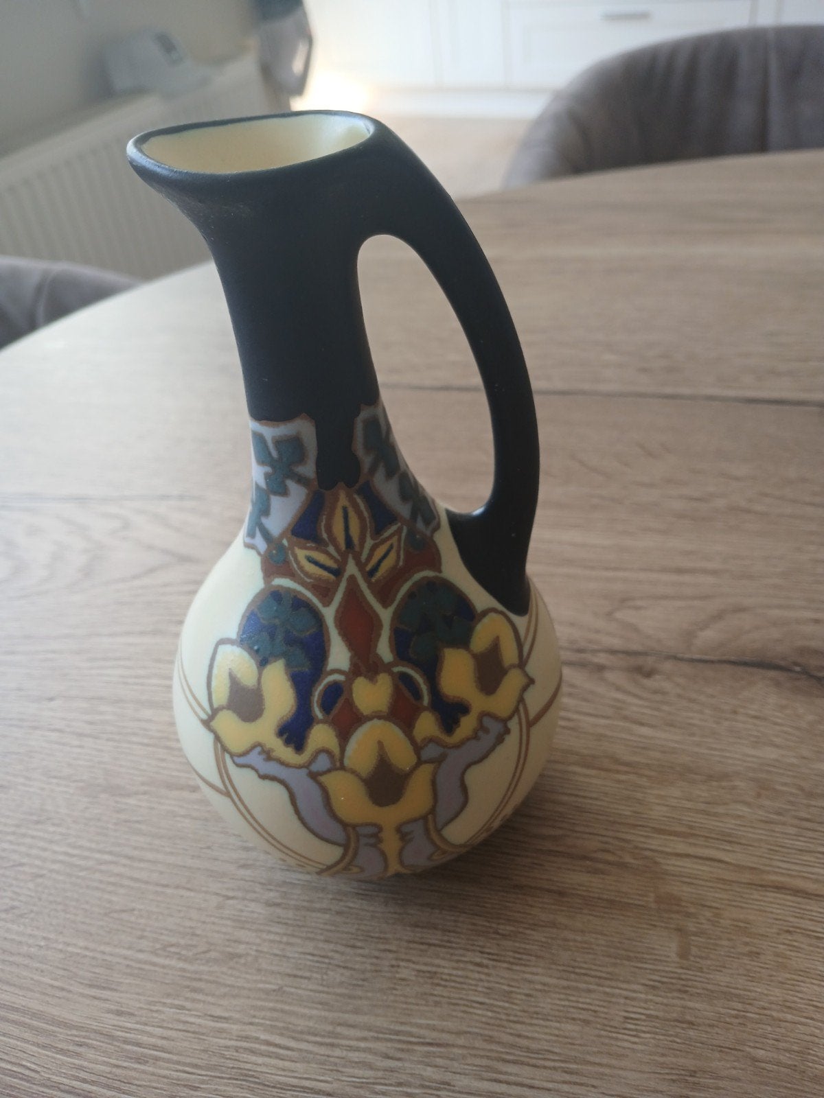 Royal Goedewaagen Iris vaasje - Art Deco stijl, Ophalen of Verzenden