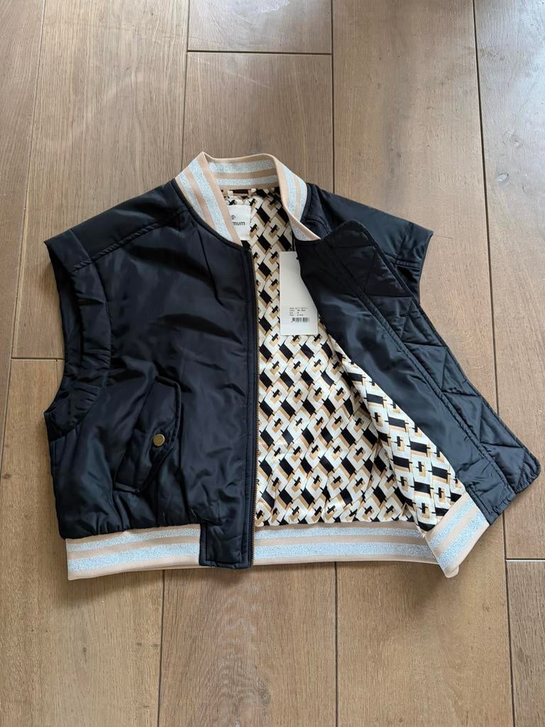 Summum nieuwe bodywarmer in maat M, Maat 38/40 (M), Summum, Zwart, Nieuw