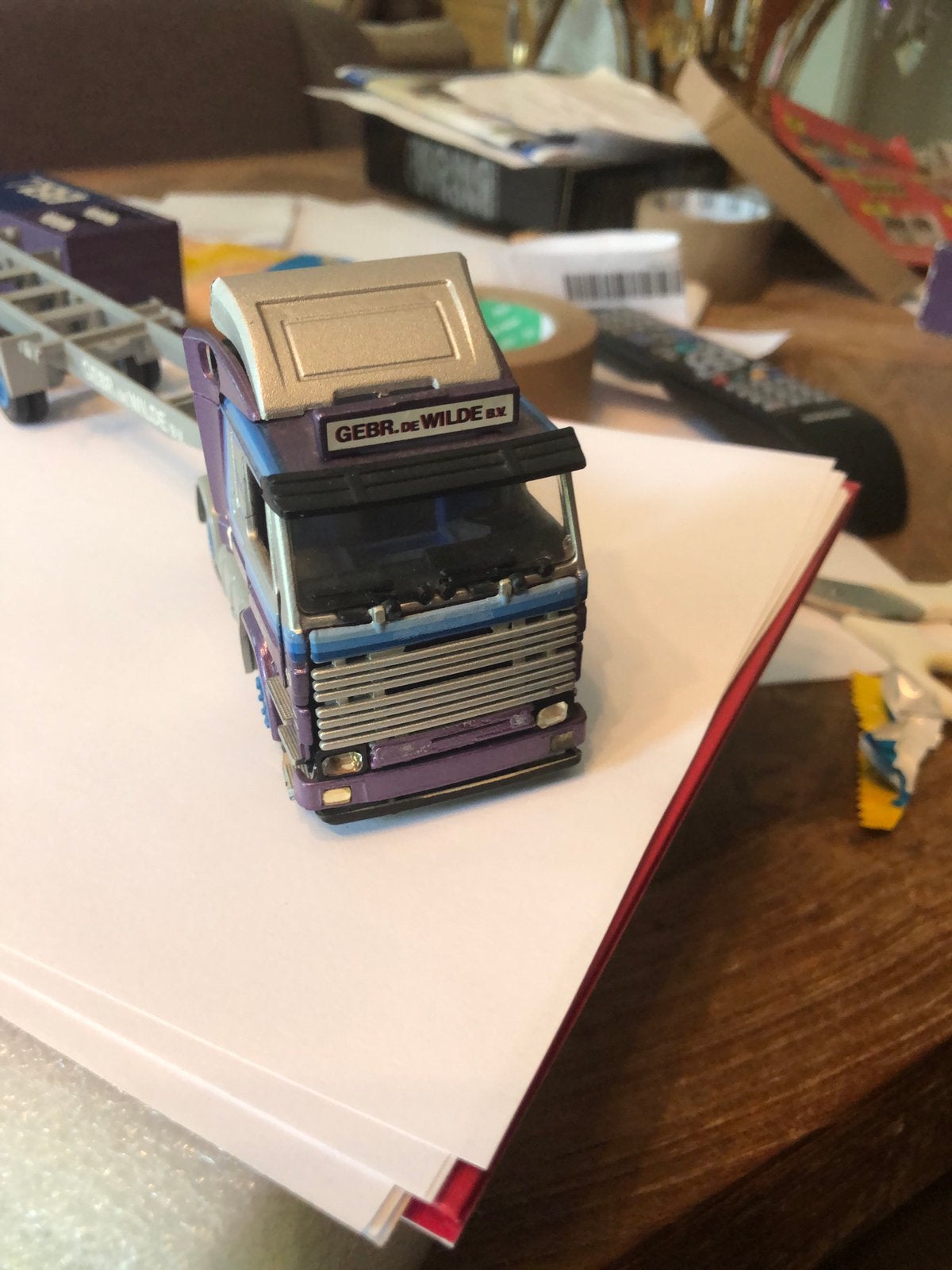 SCANIA 143 M Trekker met  chassis Juni 15 procent Korting, Ophalen of Verzenden, Bus of Vrachtwagen, Tekno