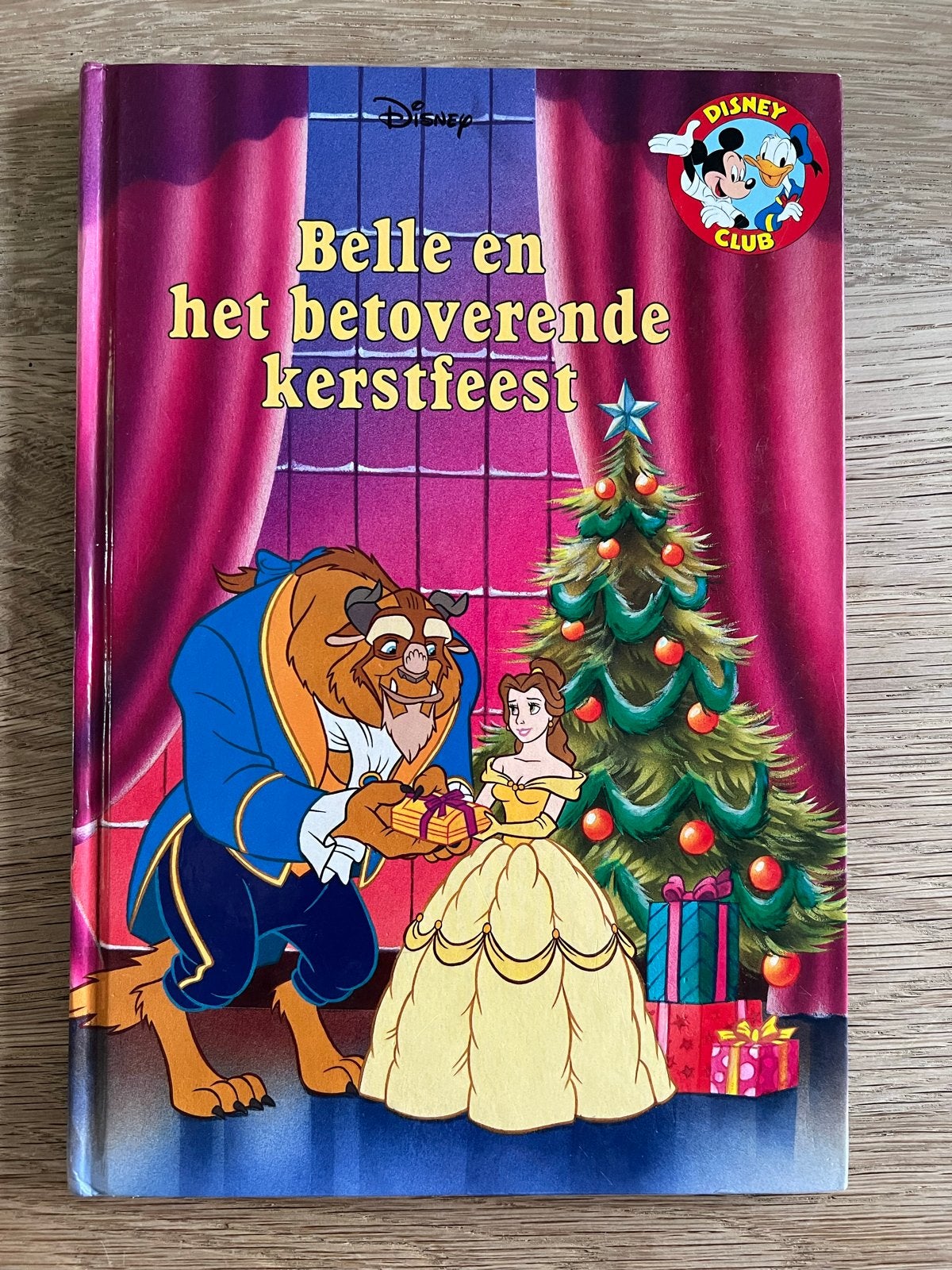Disney Boekenclub: Belle en het betoverende kerstfeest, Ophalen of Verzenden, Gelezen, Sprookjes