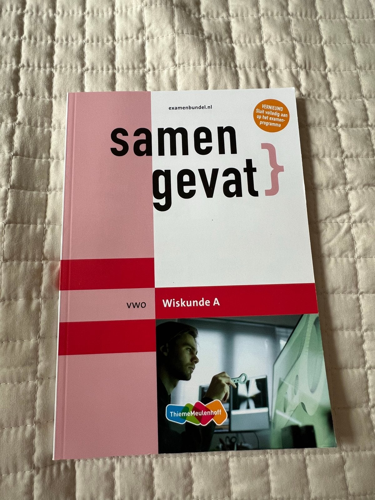 Examenbundel Samengevat VWO Wiskunde A, Boeken, Schoolboeken, Ophalen of Verzenden, Zo goed als nieuw, VWO, Wiskunde A