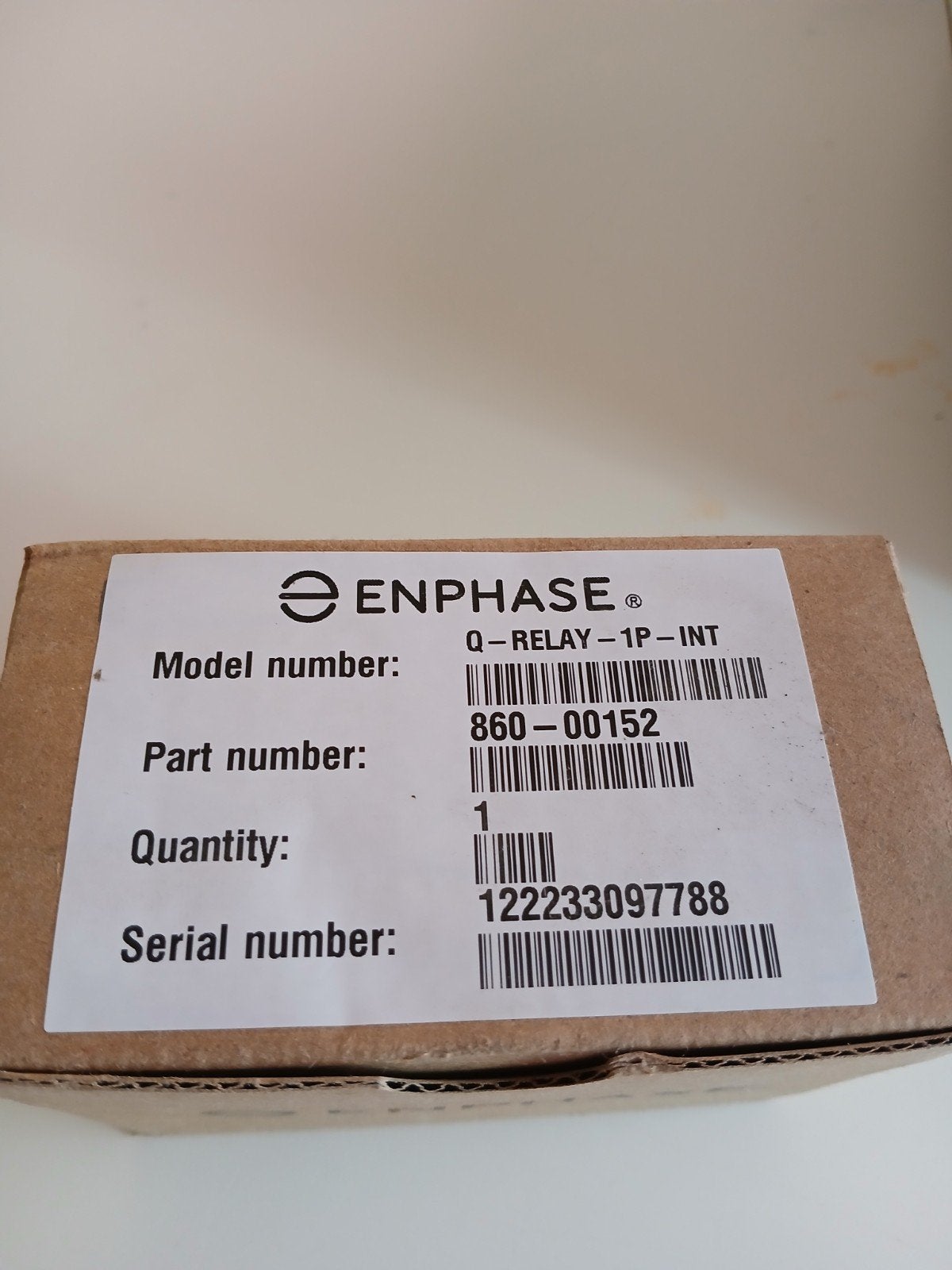 Enphase Q-Relay-1P-INT, Ophalen, Nieuw