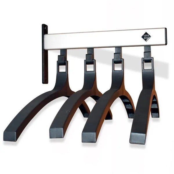 wandkapstok vepa bins, Pro-line Wandgarderobe 4 Hangers Gri, Wandkapstok, Nieuw, Ophalen of Verzenden, Minder dan 100 cm