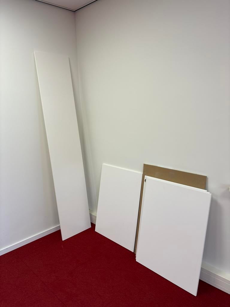 IKEA Veddinge Keukenkastdeuren Wit, Ophalen, Minder dan 50 cm, Gebruikt, 200 cm of meer