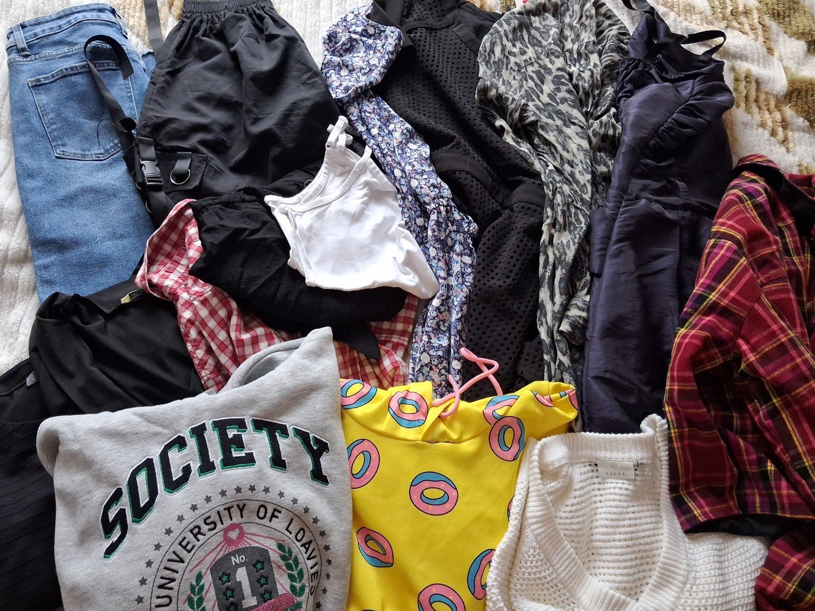 pakket tienermeiden kleding maat xs/s, Ophalen, Zo goed als nieuw