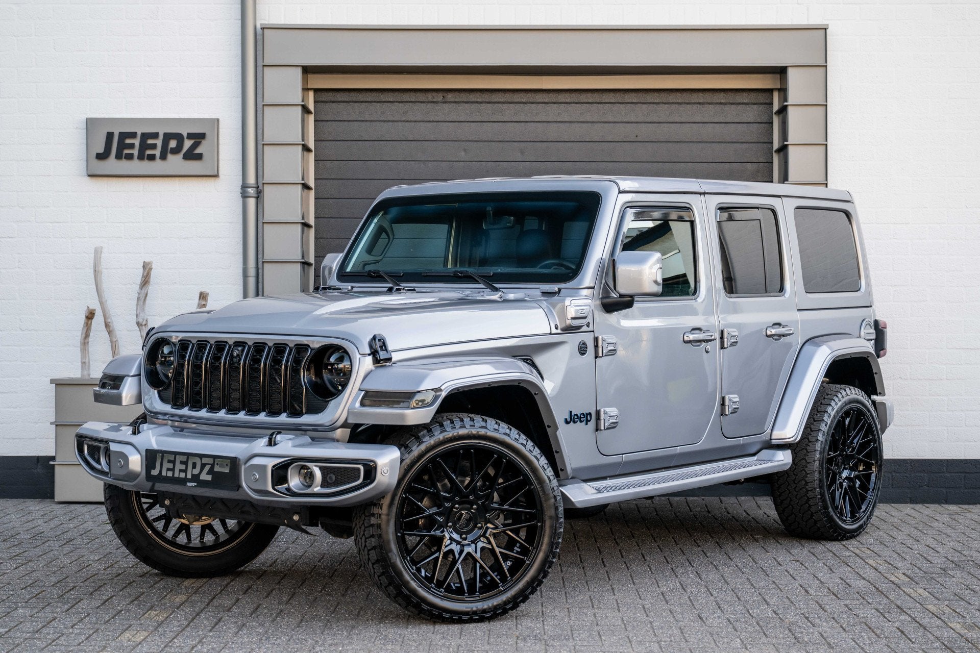 Jeep Wrangler Unlimited 4xe 380 - Jeepz edition / 22 inch Lm, Auto's, Jeep, Automaat, 4 cilinders, Cabriolet, 2248 kg