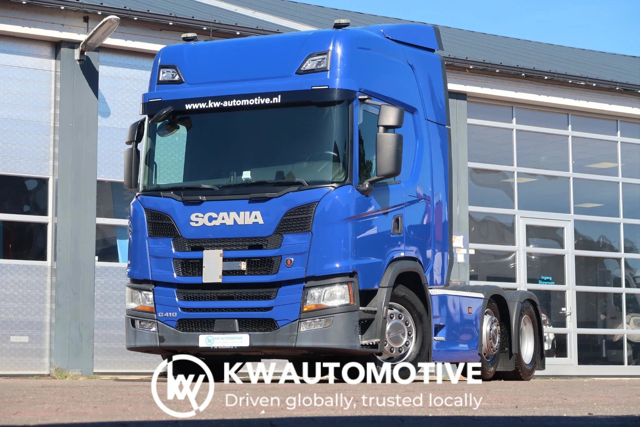 Scania G410 NGS 6X2-4NA/ RETARDER/ ACC/ (bj 2021), Auto's, Automaat, Euro 6, Scania, Blauw