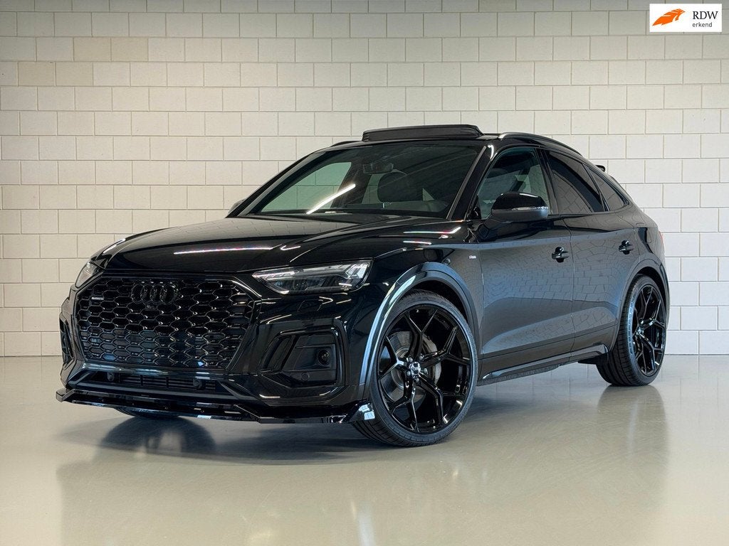 Audi Q5 Sportback 50 TFSI e S-Line Competition Black Optic |, Auto's, Audi, Automaat, 295 pk, Gebruikt, 4 cilinders
