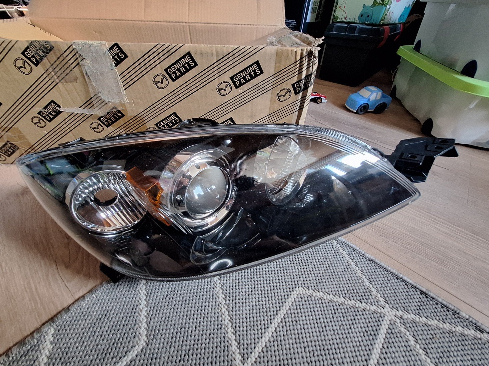 Mazda 3 BK (2003-2009) Rechter Koplamp, Auto-onderdelen, Ophalen of Verzenden, Gebruikt, Mazda