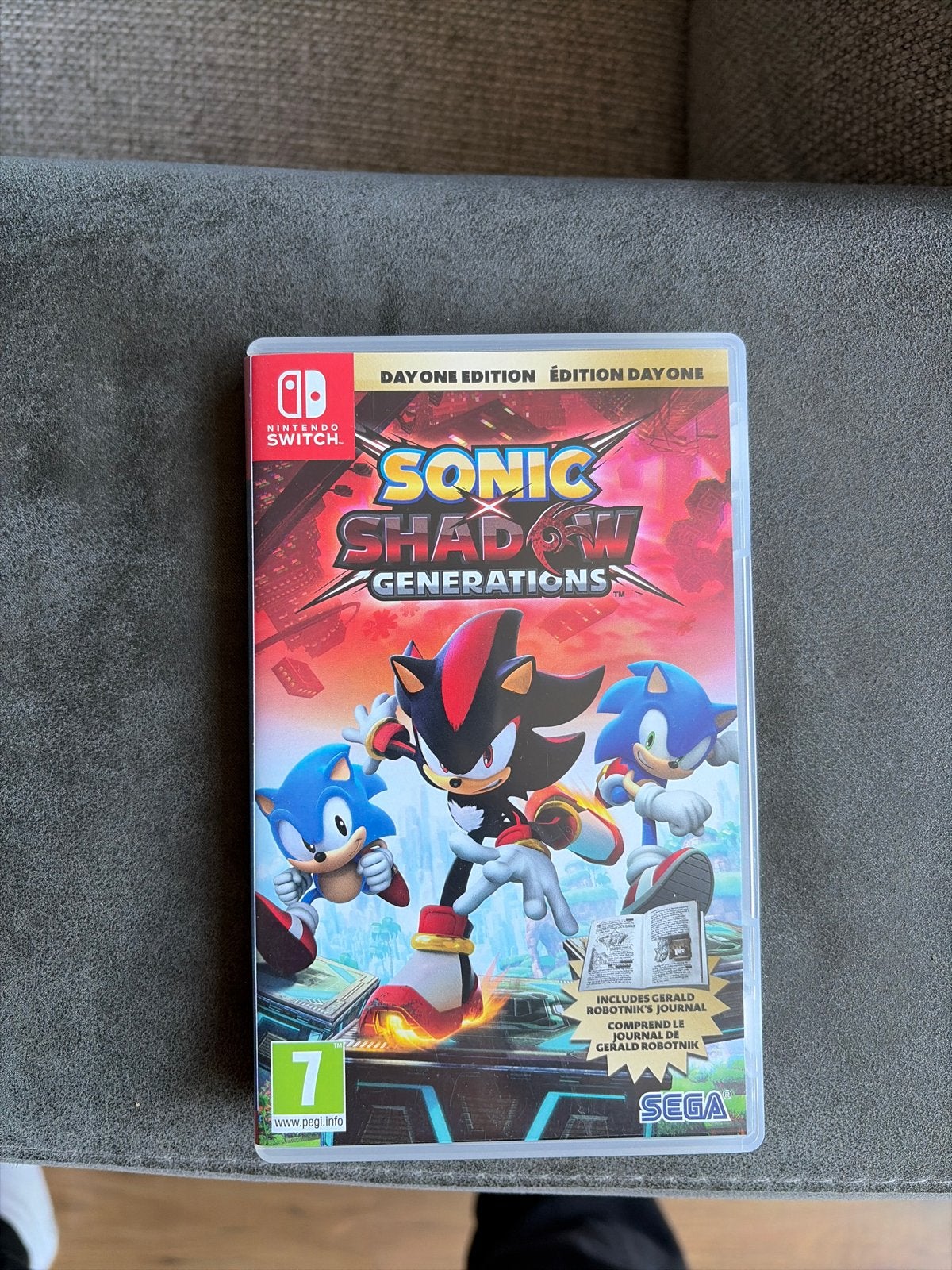 Sonic X Shadow Generations - Nintendo Switch (Day One Editio, Avontuur en Actie, Online, 1 speler, Ophalen of Verzenden