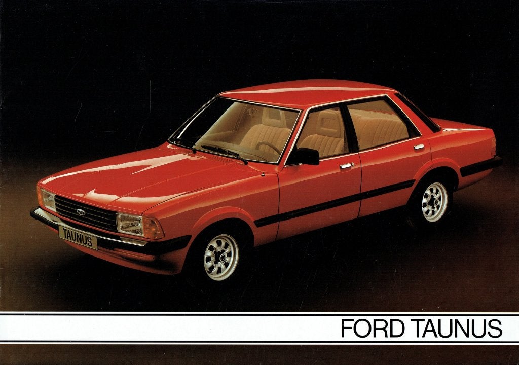 Folder Ford Taunus (Belgische uitgave - 1980), Verzenden, Gelezen, Ford