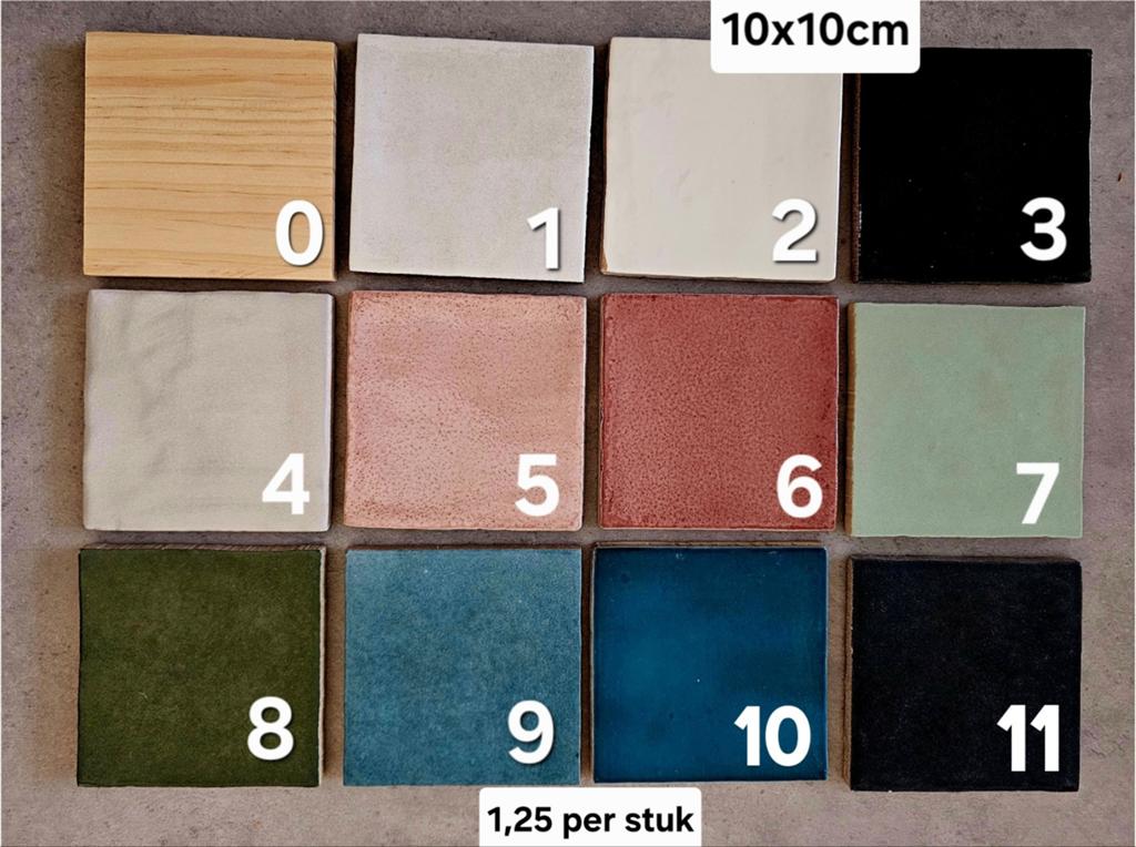 Mooie hobby/plotter tegeltjes in diverse afmetingen, Ophalen of Verzenden