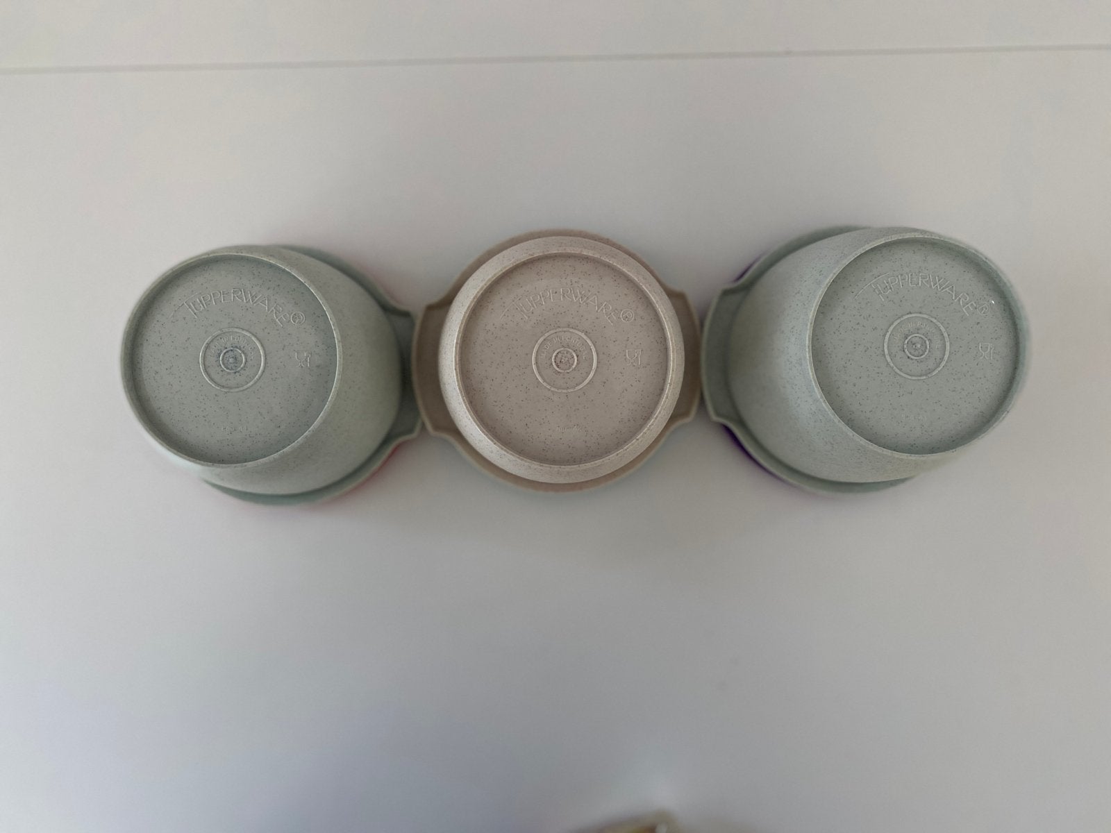 Tupperware kommen set met deksels, Ophalen of Verzenden, Gebruikt, Paars, Bak of Kom