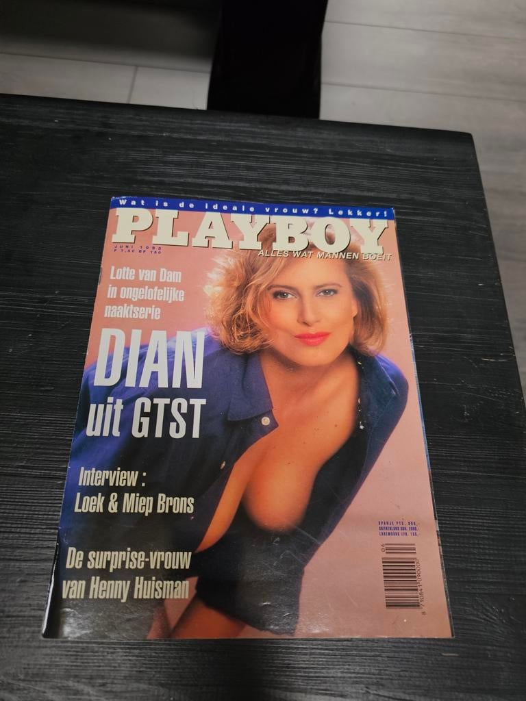 Playboy Juni 1993 - Dian uit GTST, Lotte van Dam, Ophalen of Verzenden, Gelezen, Overige typen