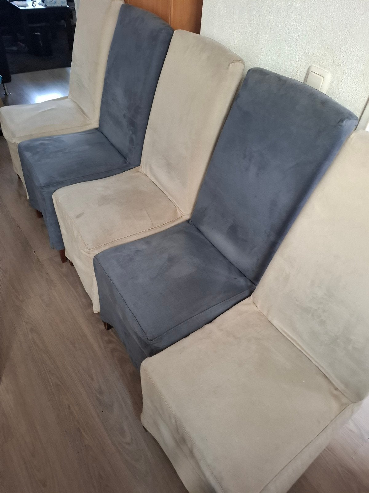 5 eetkamerstoelen, Huis en Inrichting, Stoelen, Ophalen, Gebruikt