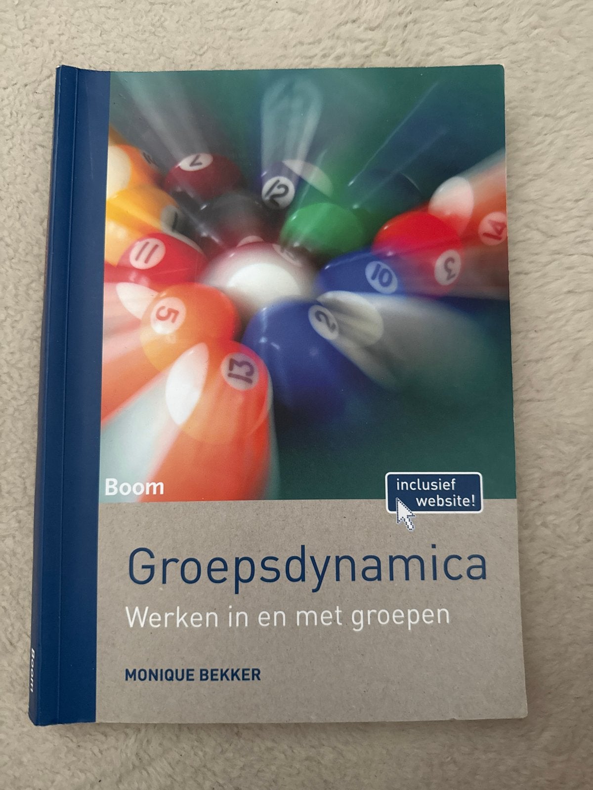 Groepsdynamica: Werken in en met groepen - Monique Bekker, Boeken, Ophalen of Verzenden, Gamma, Zo goed als nieuw, HBO