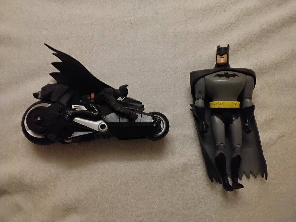 2008 Batman:Dark Knight Knight&2003 Justice League Batman, Ophalen of Verzenden