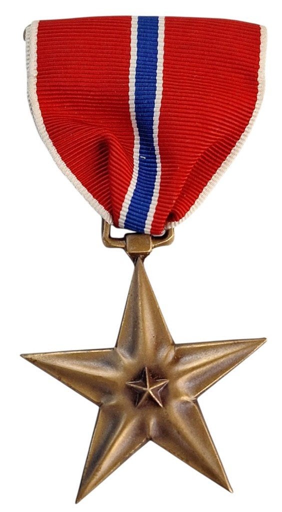 amerikaanse ww2 bronze star in top staat, Ophalen of Verzenden, Amerika