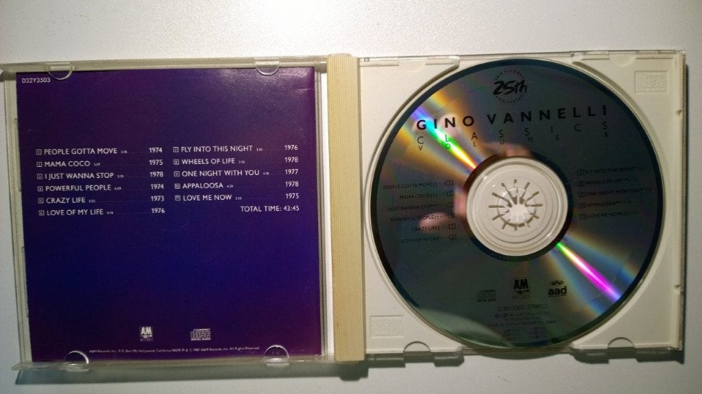 Gino Vannelli - Classics Volume 3, Ophalen of Verzenden, Zo goed als nieuw, Pop, Album