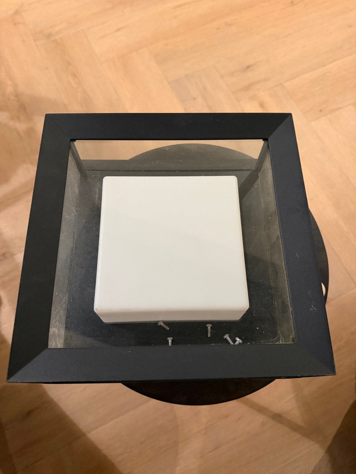 Philips Hue Econic Buitenlamp - Zwart, Smart Home, Metaal, Gebruikt, Zwart, Smart home compatibel