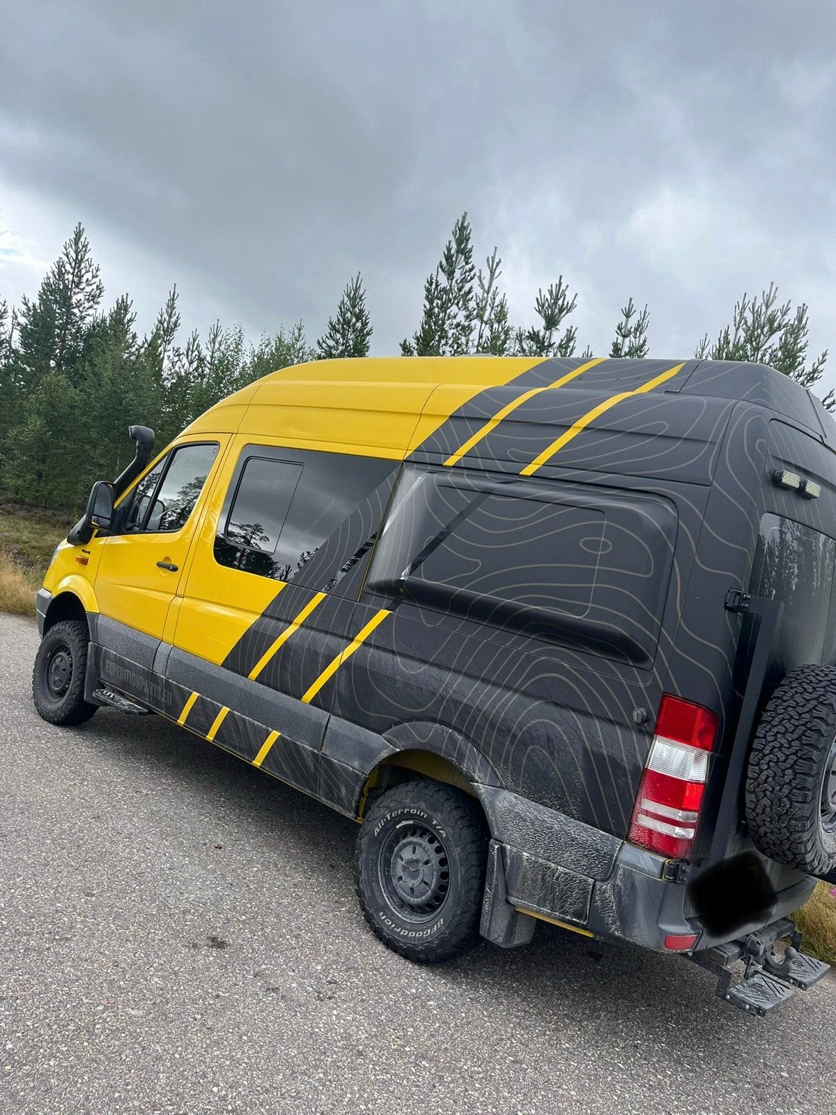 Flare bedverbreder Mercedes Sprinter 906/907 & VW Crafter, Auto-onderdelen, Achterklep, Voor, Mercedes-Benz, Nieuw