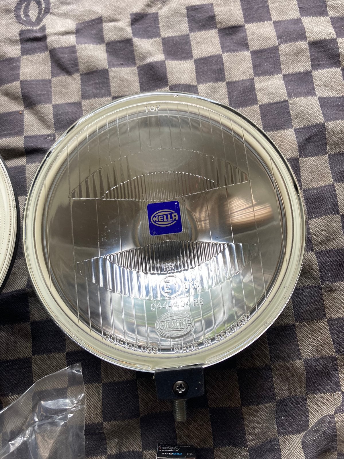 Oldtimer 1 set Hella verstralers met covers comet 500, Auto-onderdelen, Ophalen of Verzenden, Nieuw