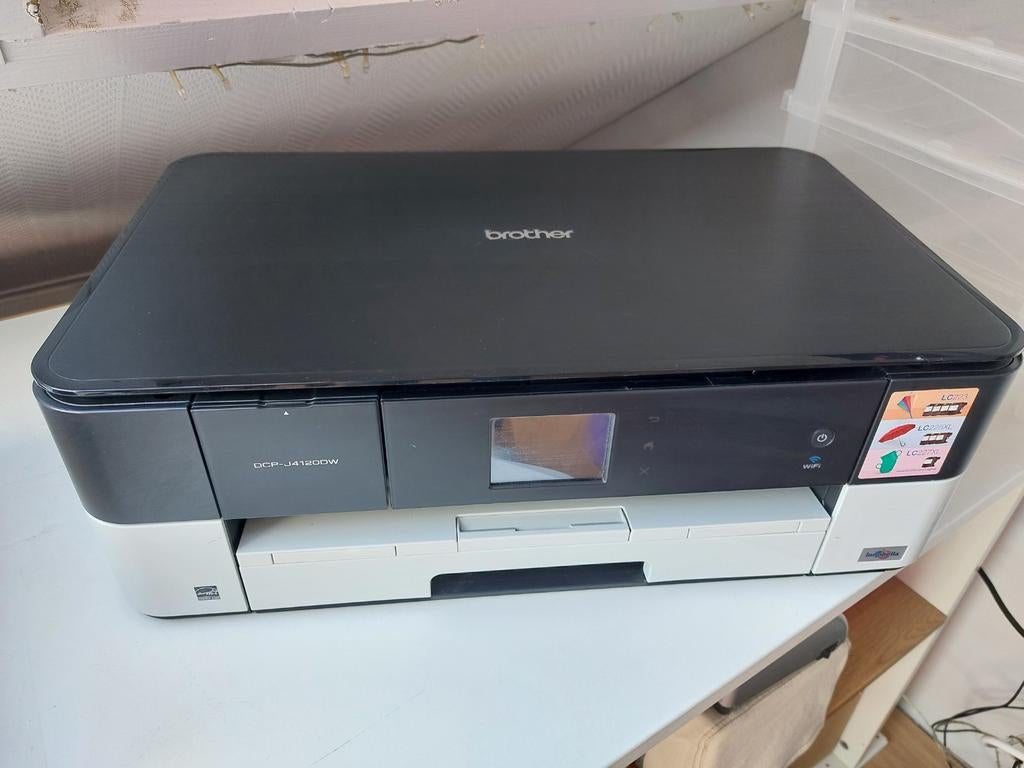Brother DCP-J4120DW alles in 1 printer, Computers en Software, Printers, Gebruikt, All-in-one, Inkjetprinter, Kleur printen, Kopieren