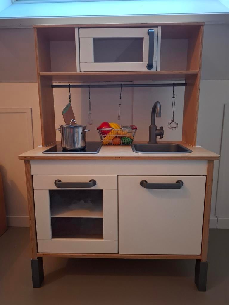 IKEA Duktig Speelkeuken met accessoires, Ophalen, Gebruikt, Hout, Speelkeuken