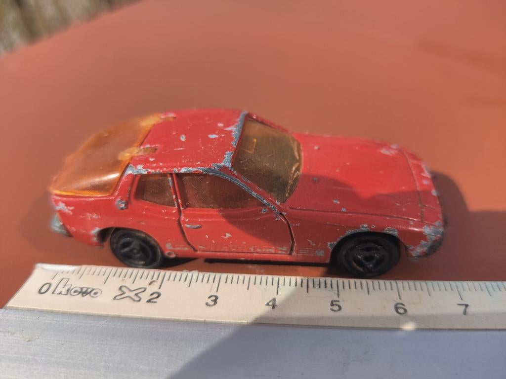 Majorette Porsche 924 - Vintage Speelgoedauto, Hobby en Vrije tijd, Modelauto's | 1:43, Ophalen of Verzenden, Gebruikt, Auto, Overige merken