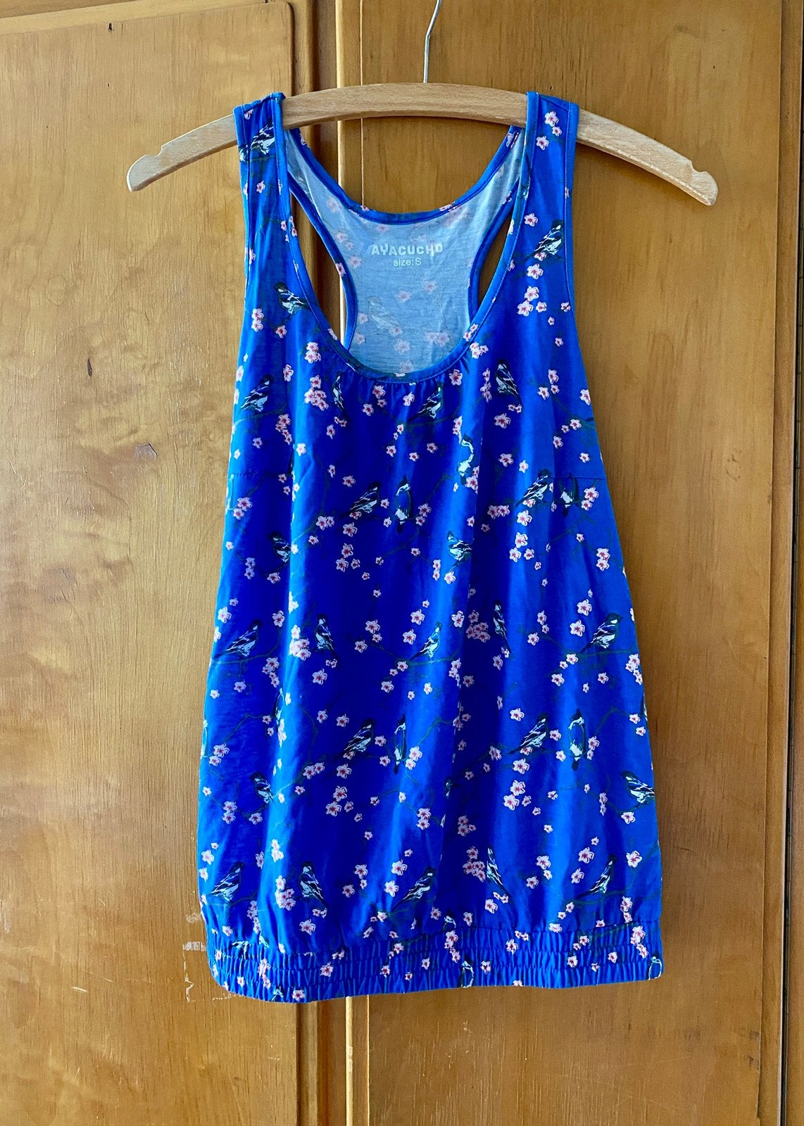 Ayacucho top, maat S, Blauw, Ophalen of Verzenden, Zo goed als nieuw, Maat 36 (S)
