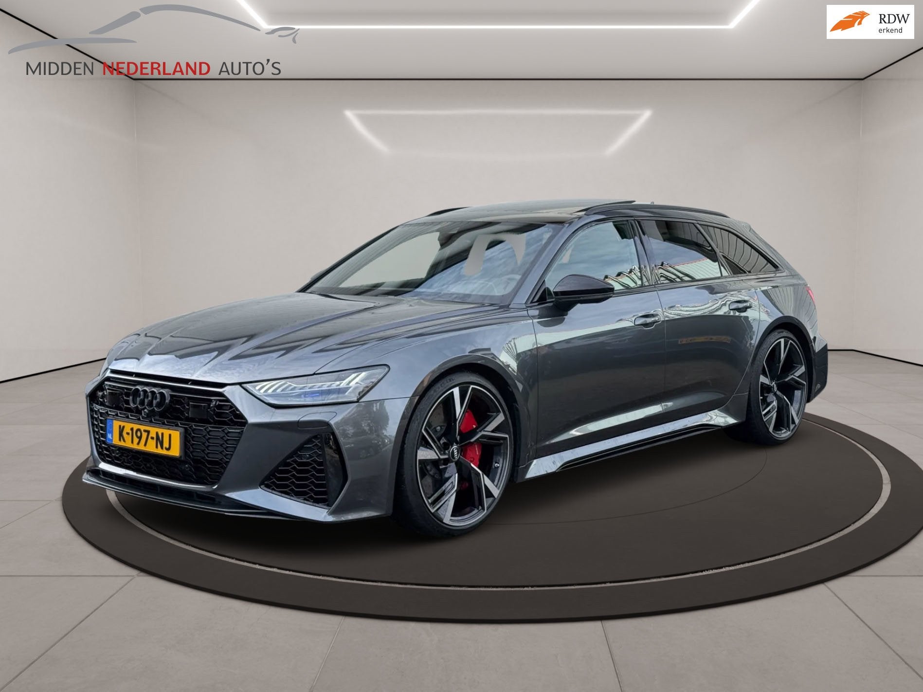 Audi A6 Avant RS 6 TFSI quattro * DEALER ONDERHOUDEN * KERAM, Automaat, Dealer onderhouden, Gebruikt, 600 pk